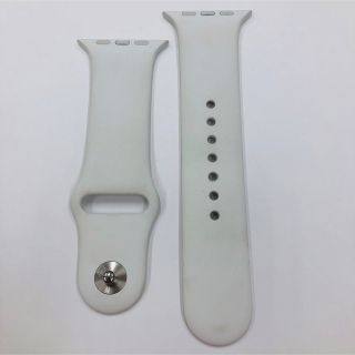 アップルウォッチ(Apple Watch)のアップルウォッチ 44mm シリコンバンド Apple Watch 白(その他)