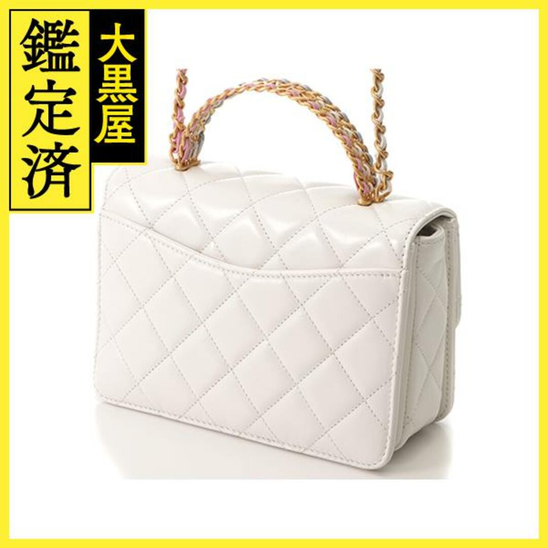 chanel ❤︎ トップハンドル ミニ フラップバッグ マトラッセ