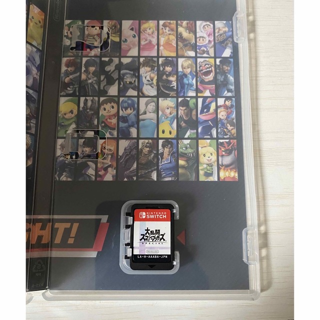 Nintendo Switch(ニンテンドースイッチ)のswitch 大乱闘　スマッシュブラザーズ　 エンタメ/ホビーのゲームソフト/ゲーム機本体(家庭用ゲームソフト)の商品写真