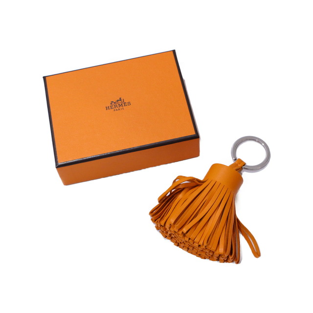 ファッション小物【箱あり】HERMES カルメン 077894CJ レザー×シルバー