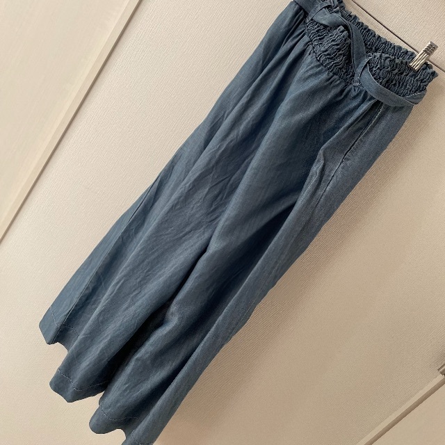 大人女性の ROSSO RESEARCH URBAN - ワイドパンツ デニム風 ロッソ パンツ