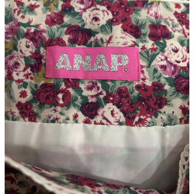 ANAP(アナップ)の匿名発送込　ANAP 花柄　ミニ　スカート　レース　リボン　ピンク　ホワイト レディースのスカート(ミニスカート)の商品写真