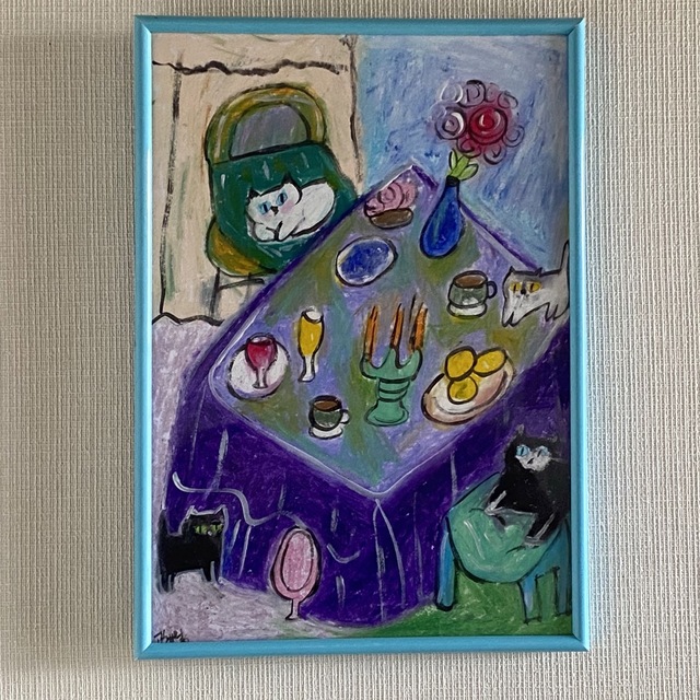 絵画 。手描き【夢の中で目が覚めた午後】 送料無料 63.0%OFF www