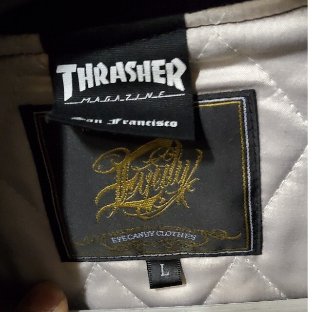 THRASHER - THRASHER スラッシャー スタジャン マリア像 eyedyコラボの