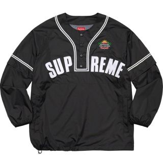 シュプリーム(Supreme)のSupreme Snap-Off Sleeve L/S Baseball Top(ナイロンジャケット)