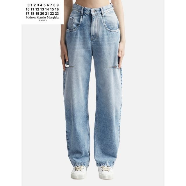 MAISON MARGIELA 5 ポケット カットアウト ジーンズ | フリマアプリ ラクマ