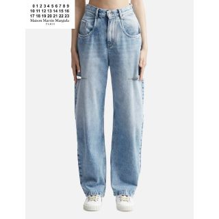 マルタンマルジェラ(Maison Martin Margiela)のMAISON MARGIELA 5 ポケット カットアウト ジーンズ(デニム/ジーンズ)