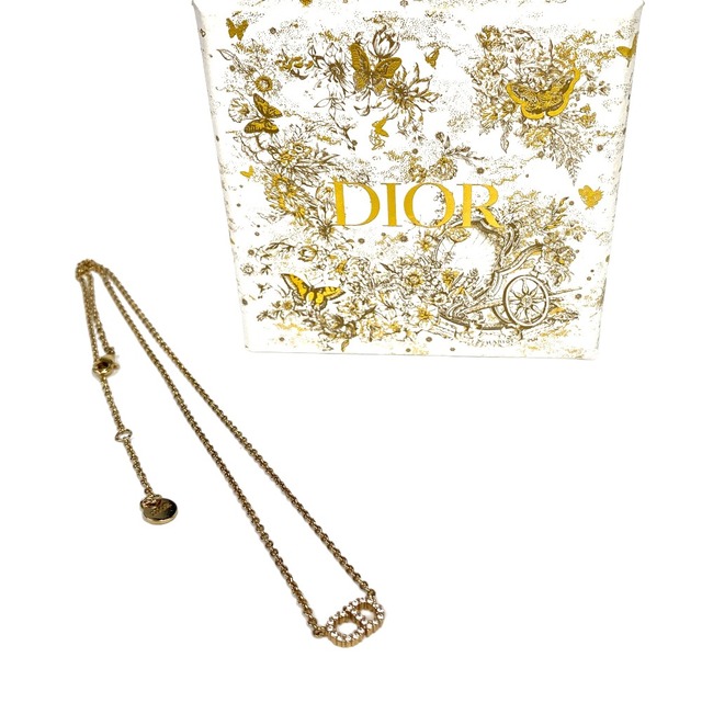 [USED/]Christian Dior クリスチャンディオール ネックレス・チョーカー ゴールド GP  ai-tdc-003877-4e