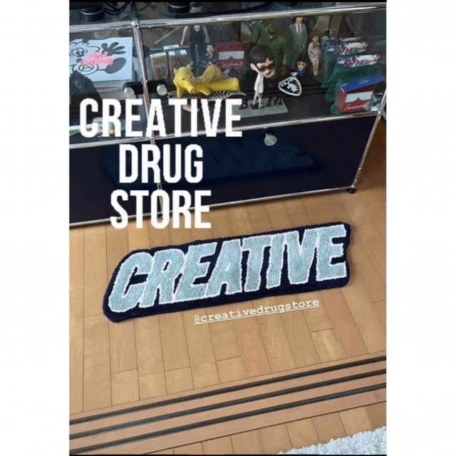 オンラインストア限定 ラグマット rug creative drug drug creative