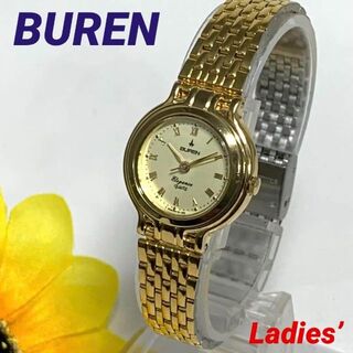 339 BUREN Elegance レディース 腕時計 クオーツ 電池交換済(腕時計)