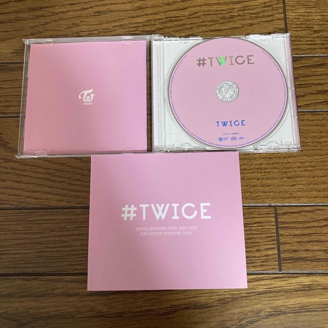 TWICE(トゥワイス)のTWICE #TWICE CD トレカ エンタメ/ホビーのCD(K-POP/アジア)の商品写真