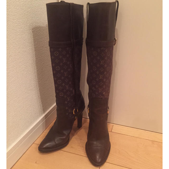 ☆断捨離中さま専用☆LOUIS VITTONミニラン♡ロングレザーブーツ