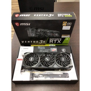 MSI VENTUS 3× GeForce RTX 3080(PCパーツ)