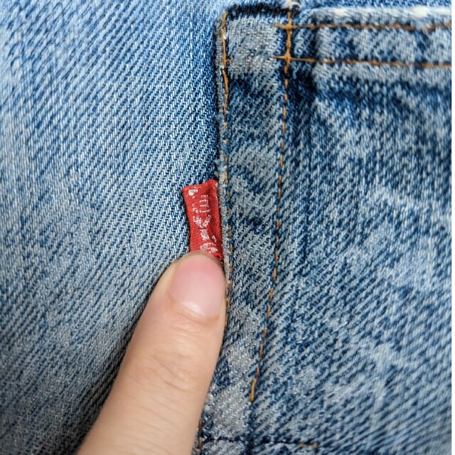 Levi's(リーバイス)の66前期/Levi's/w40.5cm/デニム/リペア有/vintage メンズのパンツ(デニム/ジーンズ)の商品写真