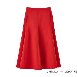 ユニクロ(UNIQLO)のユニクロ ルメール×uniqlo シアサッカーフレアスカート　58(ロングスカート)