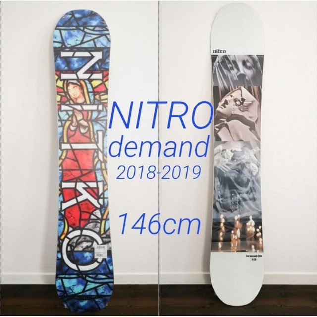 新品未開封NITRO demand 146cmスノーボード ナイトロデマンド 注目