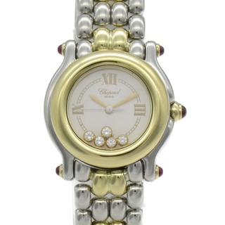 ショパール(Chopard)のショパール ハッピースポーツ 5Pダイヤモンド 腕時計 ウォッチ 腕時計(腕時計)