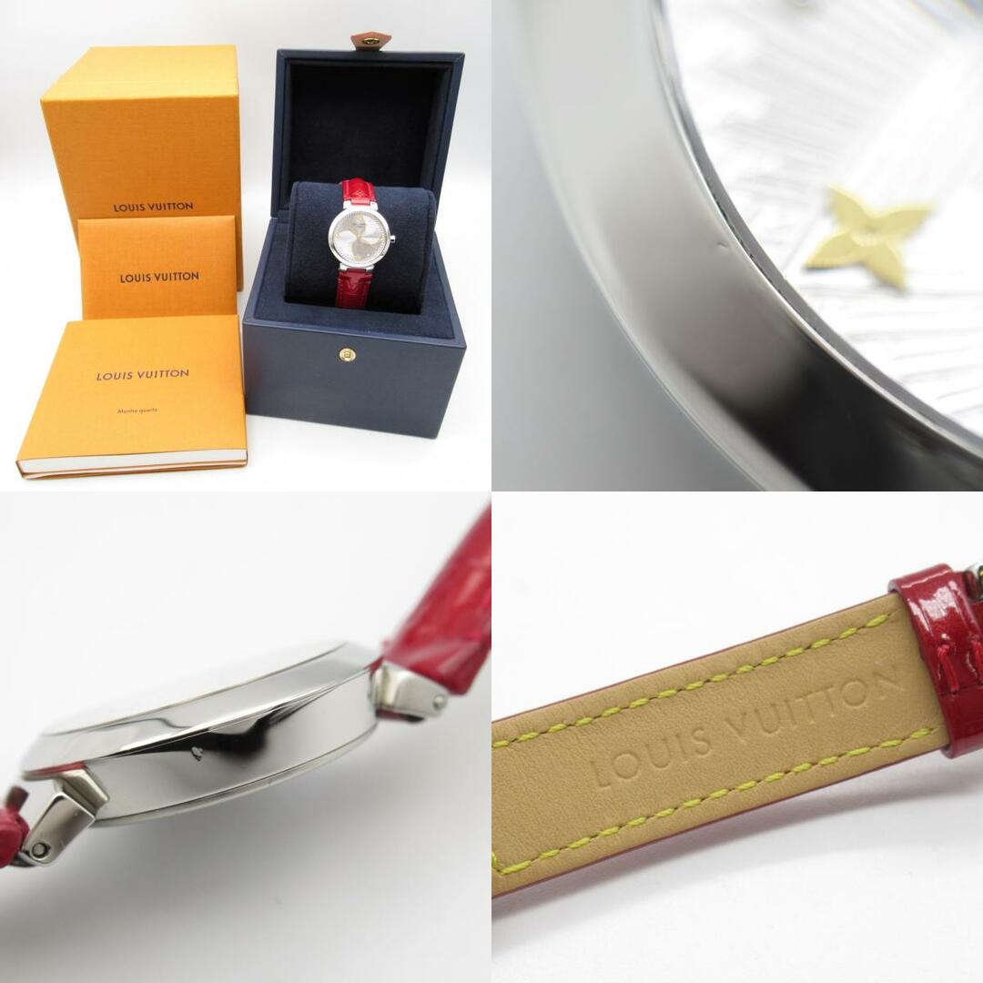 LOUIS VUITTON(ルイヴィトン)のルイ・ヴィトン タンブールスリム メタリックフラワーPM 腕時計 ウォッチ 腕時計 レディースのファッション小物(腕時計)の商品写真