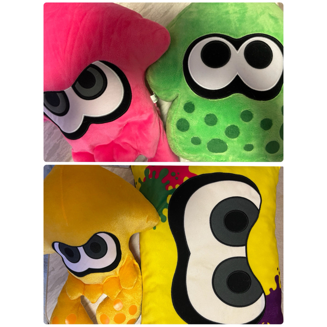 スプラトゥーン　ぬいぐるみ　まとめ売り　4点セット