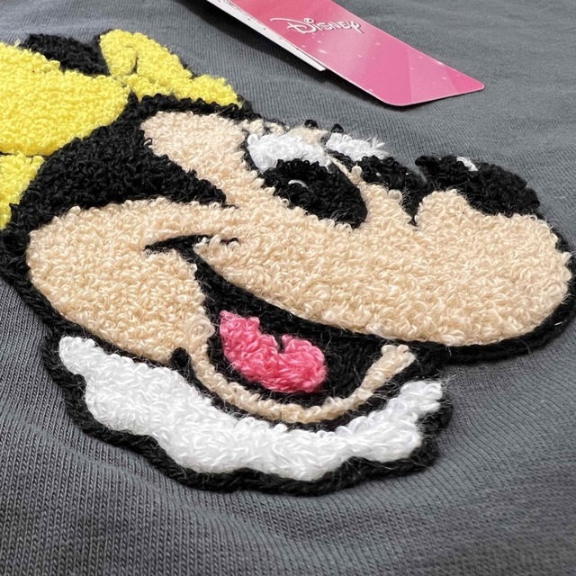 しまむら - |新品タグ付き| しまむら ミニー 半袖ティシャツ グレー