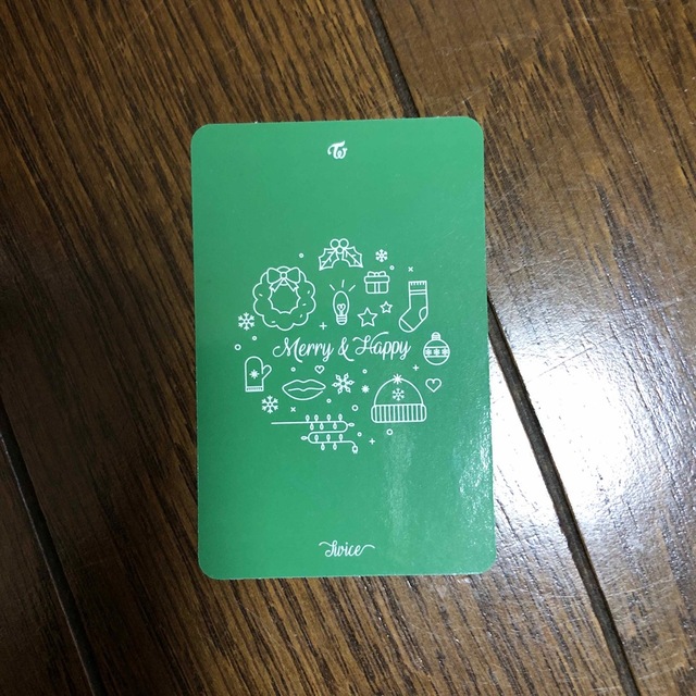 TWICE Merry & Happy CD トレカ エンタメ/ホビーのCD(K-POP/アジア)の商品写真