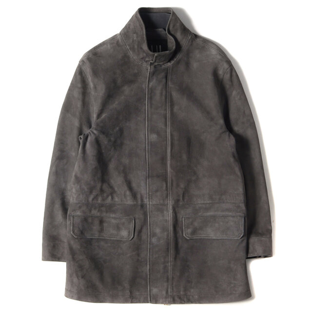 超歓迎 dunhill ダンヒル ジャケット ラムスキン ヌバックレザー