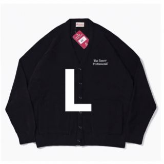 ワンエルディーケーセレクト(1LDK SELECT)のennoy BUTTON CARDIGAN (BLACK) L(カーディガン)