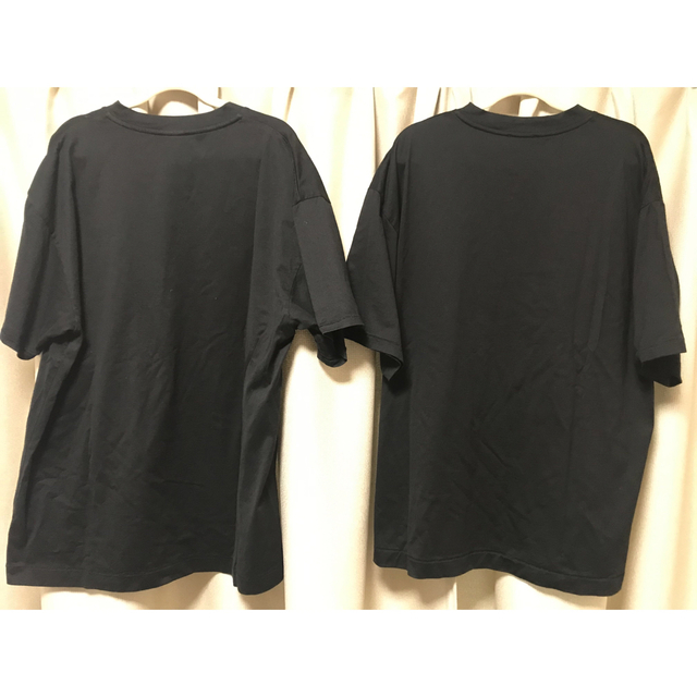 ATON(エイトン)のATON エイトン　tシャツ 2枚セット　黒　04 メンズのトップス(Tシャツ/カットソー(半袖/袖なし))の商品写真