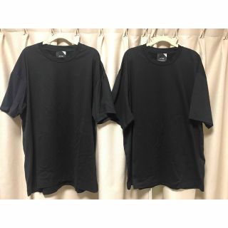 エイトン(ATON)のATON エイトン　tシャツ 2枚セット　黒　04(Tシャツ/カットソー(半袖/袖なし))