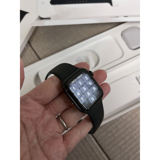 Apple Watch - APPLE WATCH6 40 SGAL BK130-200の通販 by yumyy's shop｜アップルウォッチならラクマ