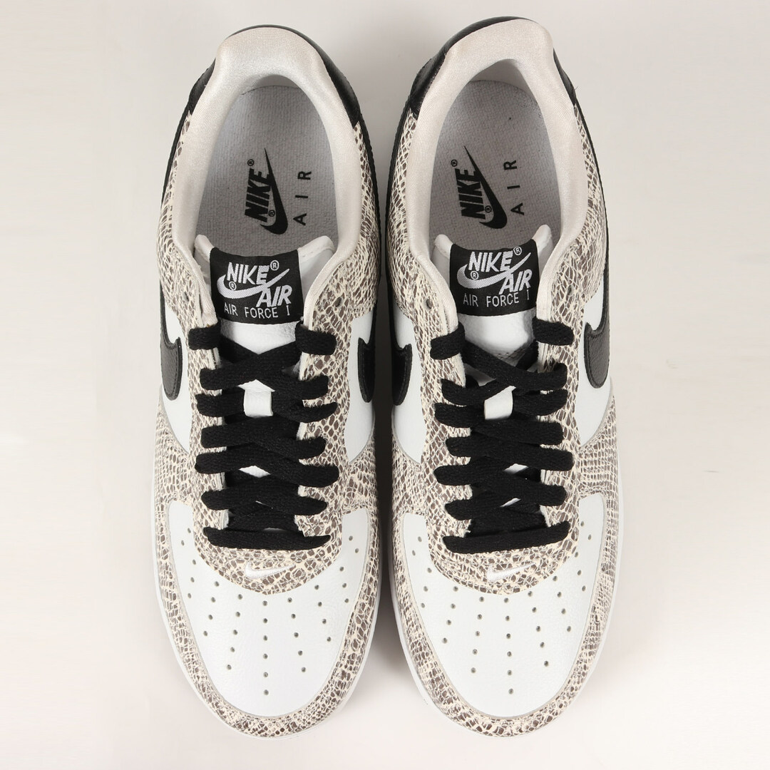 NIKE(ナイキ)のNIKE ナイキ AIR FORCE 1 LOW RETRO COCOA SNAKE / 白蛇 (2018年製 / 845053-104) エアフォース1 ロー レトロ ココアスネーク トゥルーホワイト ブラック ココア サイズ：US10 28.0cm スニーカー【メンズ】 メンズの靴/シューズ(スニーカー)の商品写真