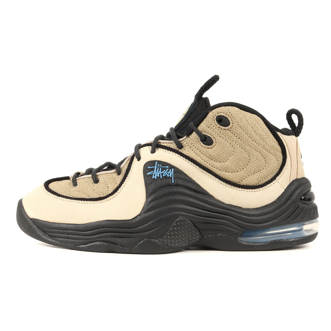 STUSSY ステューシー NIKE AIR PENNY 2 SP RATTAN AND LIMESTONE (DX6934-200) 23SS  ナイキ エアペニー 2 ラタン ブラック ライムストーン サイズ：US10 28.0cm スニーカー コラボ【メンズ】 | フリマアプリ ラクマ