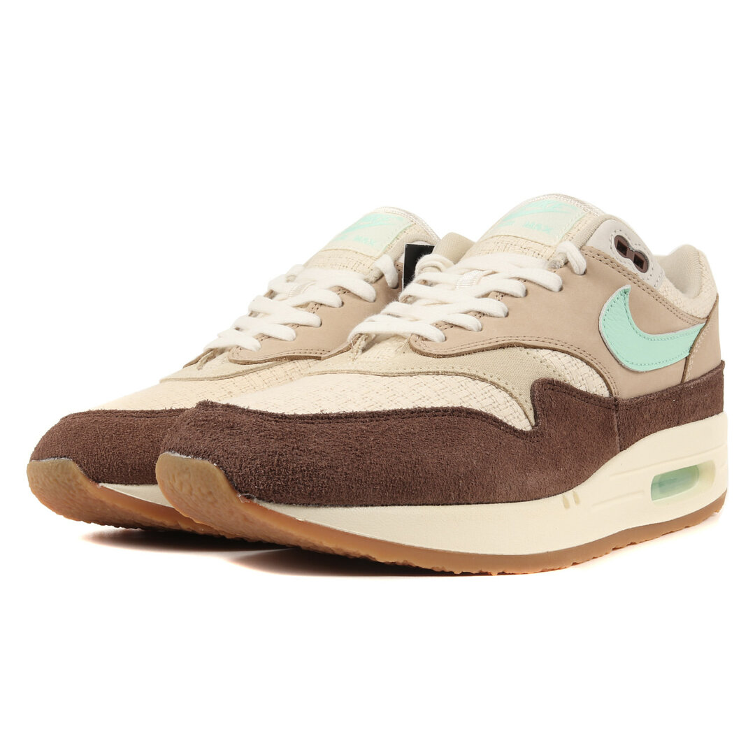 NIKE ナイキ AIR MAX 1 PRM CREPE HEMP (FD5088-200) 2022年 エアマックス 1 プレミアム クレープヘンプ ミディアムブラウン ミントフォーム サイズ：US9.5 27.5cm スニーカー【メンズ】