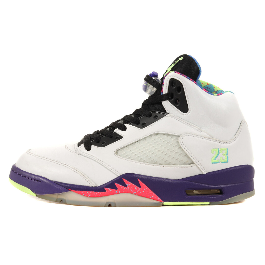 NIKE ナイキ AIR JORDAN 5 RETRO ALTERNATE BEL-AIR (DB3335-100) エアジョーダン5 レトロ オルタネイト ベルエア ホワイト コートパープル サイズ：US9.5 27.5cm 【メンズ】