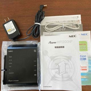 エヌイーシー(NEC)のNEC 無線LANルーター  PA-WF1200HP(PC周辺機器)