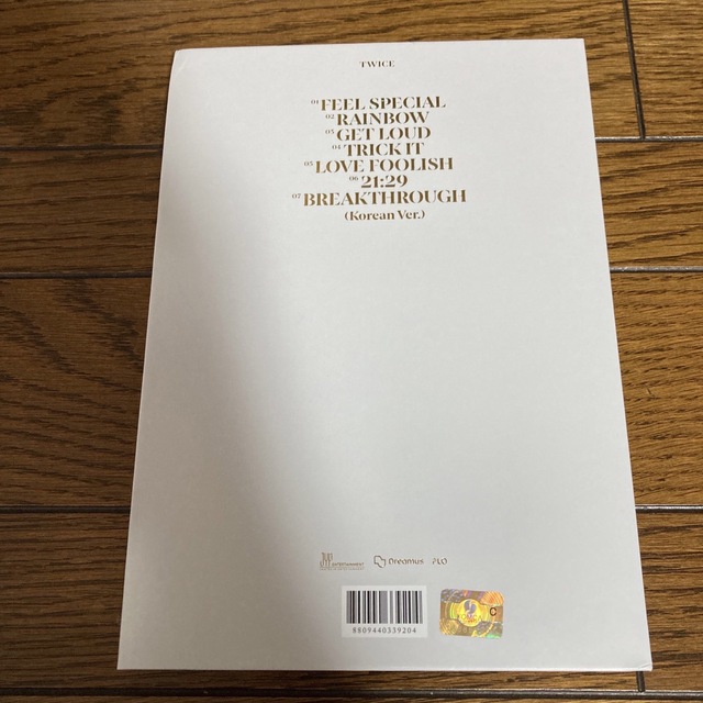 TWICE Feel Special CD トレカ エンタメ/ホビーのCD(K-POP/アジア)の商品写真