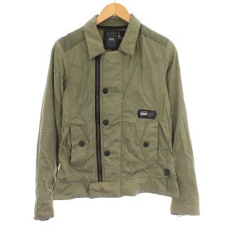 ジースター(G-STAR RAW)のジースター G-Star RAW ナイロンジャケット ブルゾン ロゴ カーキ(ブルゾン)