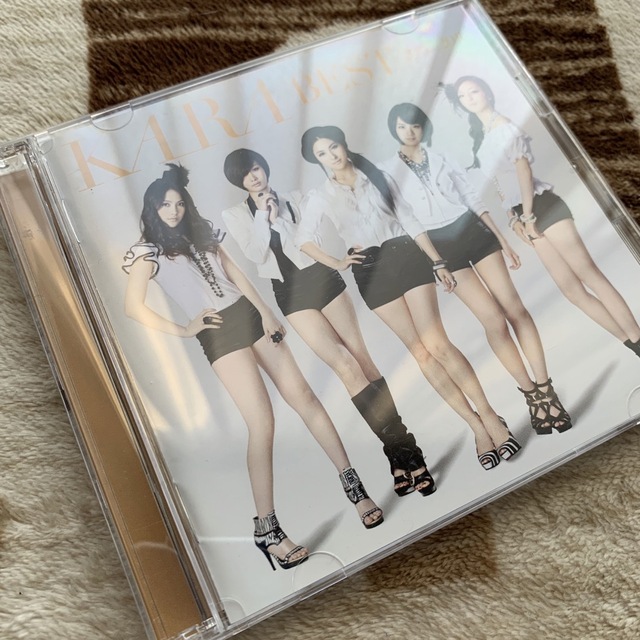 帯付き KARA BEST アルバム DVD CD 知英　k-pop twice エンタメ/ホビーのCD(K-POP/アジア)の商品写真