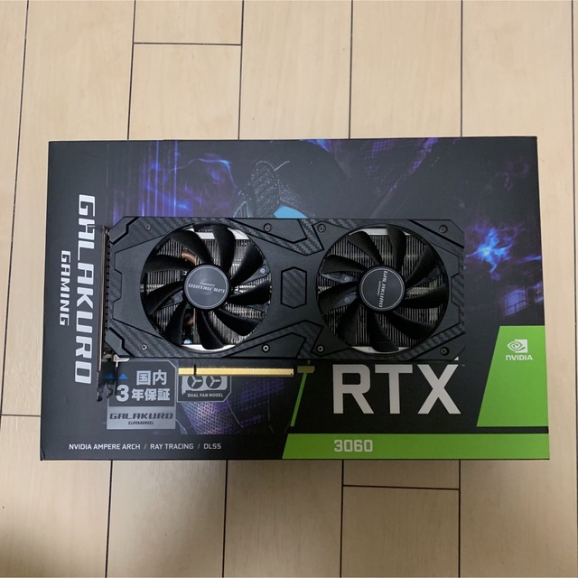 玄人志向玄人志向 NVIDIA  RTX 3060 GG-RTX3060-E12GB