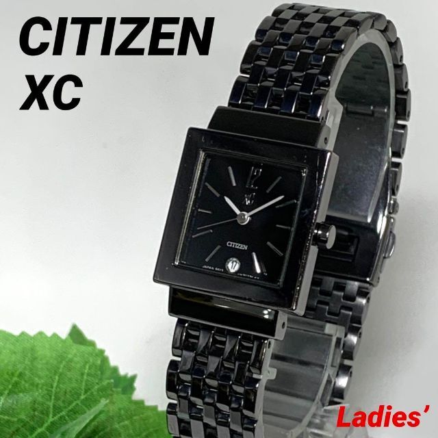 650 CITIZEN クロスシー レディース 腕時計 クオーツ式 電池交換済シ