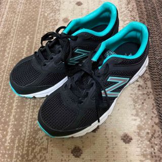 ニューバランス(New Balance)のNew Balance  スニーカー　ブラック　23.5cm(スニーカー)