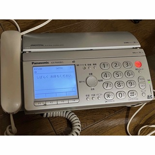 Panasonic 電話FAX KX-PW608DL-S 子機あり(OA機器)