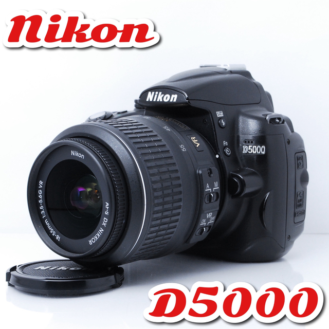 玄関先渡し ❤高画質！自撮り❤ Nikon D5000 ニコン 一眼レフ カメラ