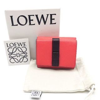 ロエベ(LOEWE)の未使用 ロエベ トライフォールド ウォレット 三つ折り財布 レザー(財布)