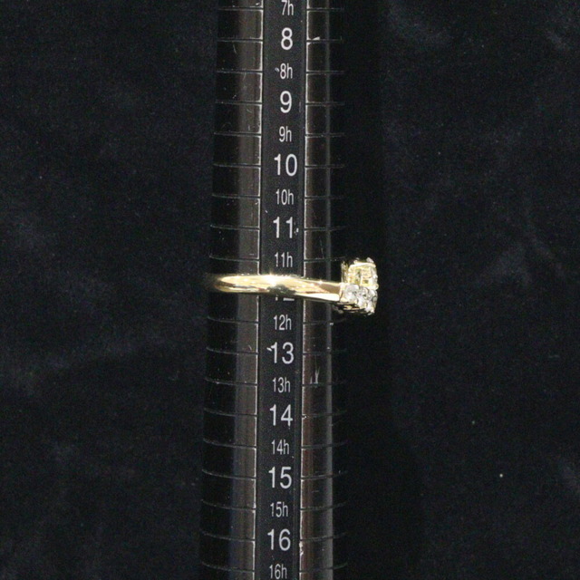 K18　ダイヤモンド1.00ｃｔ　10Ｐダイヤモンドリング　12号　シンプル　指輪　ジュエリー　レディース　プレゼント包装可　松前R56号店