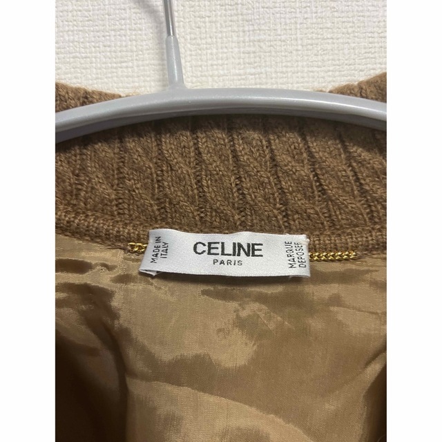 celine - 90s ヴィンテージ CELINE セリーヌ 金メタル釦 ウール ...