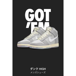 ナイキ(NIKE)のnike dnuk hi premium elephant(スニーカー)