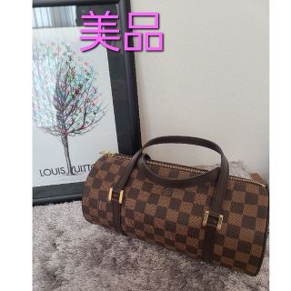 ルイヴィトン(LOUIS VUITTON)の【美品】人気★LOUIS VUITTON ルイヴィトン ダミエ パピヨン PM(ハンドバッグ)