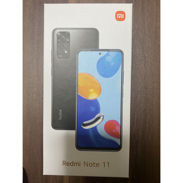 【新品未使用】xiaomi redmi note 11 SIMフリー ブルー