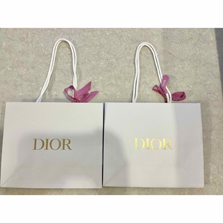 ディオール(Dior)のDior 紙袋  ショッパー  2枚セット(ショップ袋)